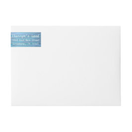 Türkise Mail | Blauer Aquamariner Wasserbrushhub