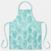 Türkise Safari Serie Design 1 Schürze (Vorderseite)