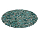 Türkise Stones Cutting Board Schneidebrett (Ecke)