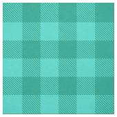 Türkise und Türkis-blaue Gingham Karo-Design  Stoff (Muster)