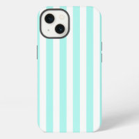 Türkise und weiße Candy-Streifen Case-Mate iPhone