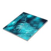 Türkiseifotografie Fliese (Seite)