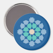 Türkiser Ruheanhänger Magnet (Vorderseite/Rückseite)
