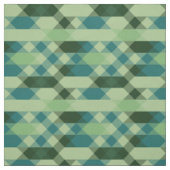 Türkises und grünes geometrisches Muster Stoff (Muster)