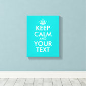 Türkisfarben Behielt besänftigende Leinwand | Anpa (Insitu (Holzboden))