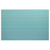 Türkisfarben, blau, hellblau und braun stoff (Yard (91,4 cm))