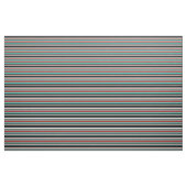 Türkisfarben, braun, hellzyanisch und schwarze Str Stoff (Fat Quarter (45,7 x 55,9 cm))