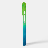 Türkisfarben: Eine tropische Flucht Case-Mate iPhone Hülle (Rückseite / Links)