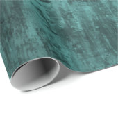 Türkisfarben, grunge, loft. geschenkpapier (Rolleneckpunkt)