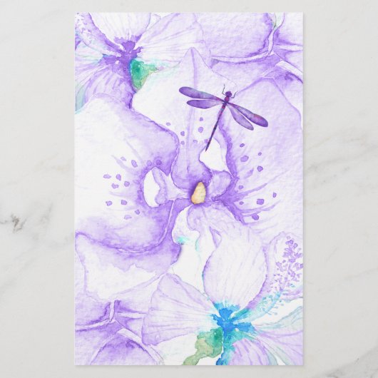 Türkisfarben, Lila Libellenbildnerin (Rückseite)