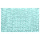 Türkisfarben Maze Geometrie Stoff (Yard (91,4 cm))