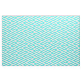 Türkisfarben Maze Geometrie Stoff (Fat Quarter (45,7 x 55,9 cm))