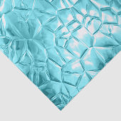 Türkisfarben, metallisch, schön, elegant, modern u seidenpapier (Ausschnitt)