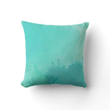 Türkisfarben mit Handfarbe