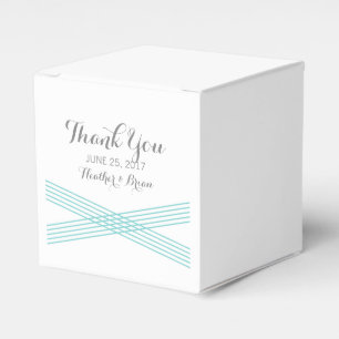 Türkisfarben Moderne Deko Gastgeschenk Hochzeit Bo Geschenkschachtel