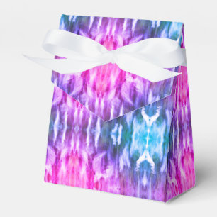 Türkisfarben Rosa Lila Kaleidoskop Gras Geschenkbo Geschenkschachtel