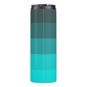 Türkisfarben Thermosbecher (Rückseite)