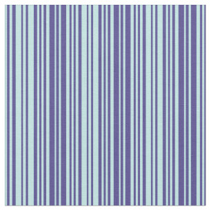 Türkisfarben und dunkle Slate Blue Lines Muster Stoff