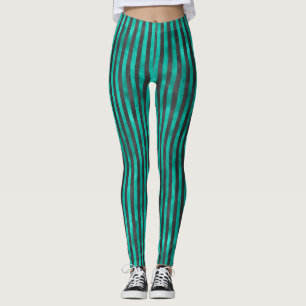 Türkisfarben und Sonnenblumen, Design 4 Leggings