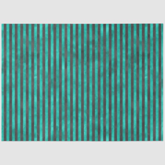 Türkisfarben und Sonnenblumen, Design 4 Seidenpapier (Vorderseite)