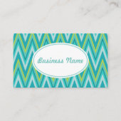 Türkisfarben-Visitenkarte Visitenkarte (Vorderseite)