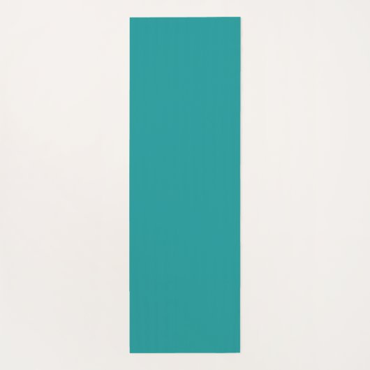 Türkisfarben Yogamatte (Rückseite)