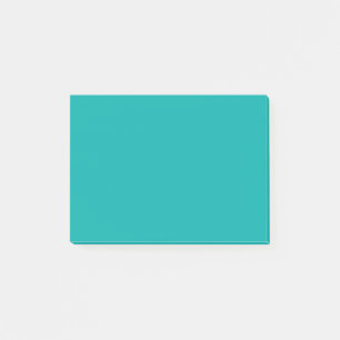 Türkisfarbendekor für Pfauenpflaster, angepasst Post-it Klebezettel