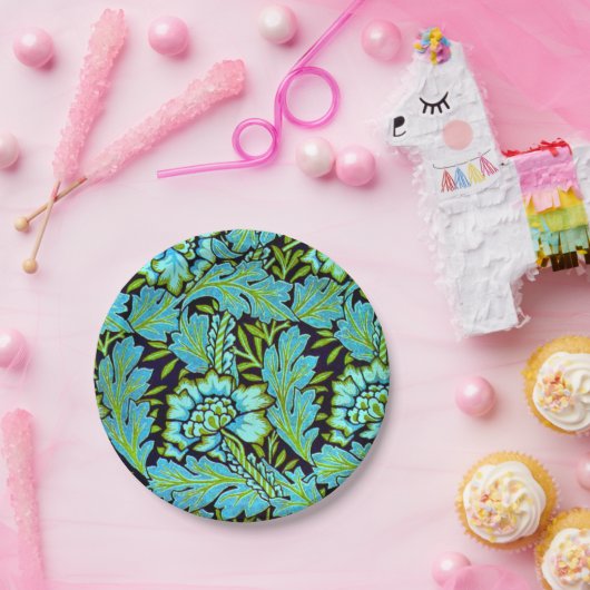 Türkisfarbene Anemonen, ein Blumendesign von Willi Pappteller (Party)