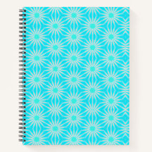 Türkisfarbene, aqua- und graue Blumen mit Cyan