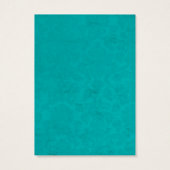 Türkisfarbene Geschenketiketten (Rückseite)