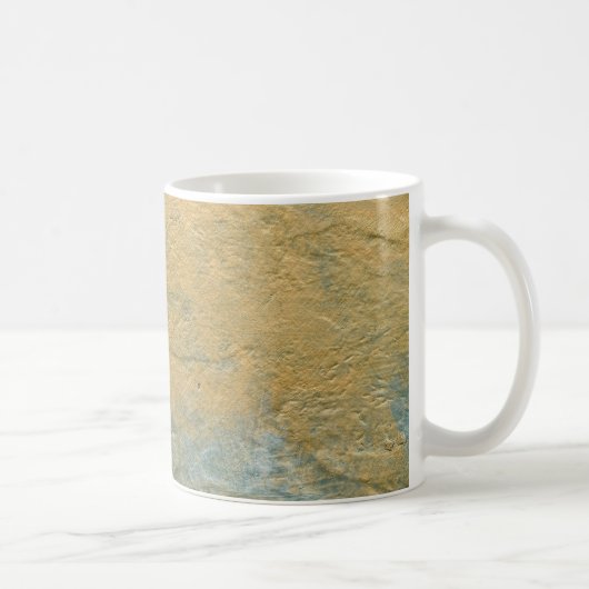Türkisfarbene Imitate aus Kupfer fertig Kaffeetasse (Rechts)