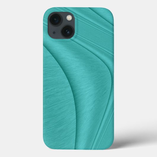 Türkisfarbene Kontur Case-Mate iPhone Hülle (Rückseite)