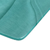 Türkisfarbene Kontur Schneidebrett (Ecke)