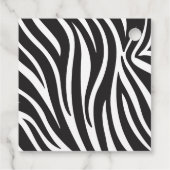 Türkisfarbene Lingerie-Party Dankeschön Geschenkanhänger (Rückseite)