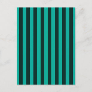 Türkisfarbene Linienführung Postkarte