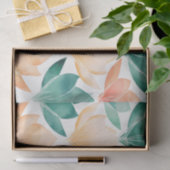 Türkisfarbene Mandarine Chic Seidenpapier (Geschenk)