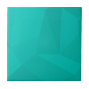 Türkisfarbene, moderne, coole, trendige geometrisc fliese