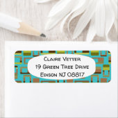 Türkisfarbene Rechtecke (Insitu)