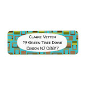 Türkisfarbene Rechtecke (Vorne)