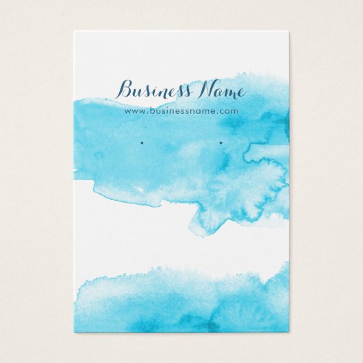 Türkisfarbene Schildkrötenhintergrundkarte (Vorderseite)