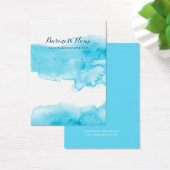 Türkisfarbene Schildkrötenhintergrundkarte (Schreibtisch)