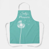 Türkisfarbene Schürze (Vorderseite)