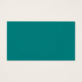 Türkisfarbene und Aquamarine leere Visitenkarten (Rückseite)