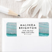 Türkisfarbener Granitstein Gesteinsschichten Wave (Insitu)