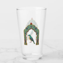 Türkisfarbener Juwelenvogel | Persisch Inspiriert