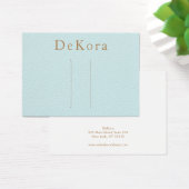 Türkisfarbener Lederhaar (Schreibtisch)