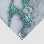 türkisfarbener Marmorboden Seidenpapier (Ausschnitt)