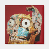 türkisfarbener Mosaik Magnet (Vorne)