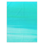 Türkisfarbener Ozean Sommer Tischdecke (Vorderseite)