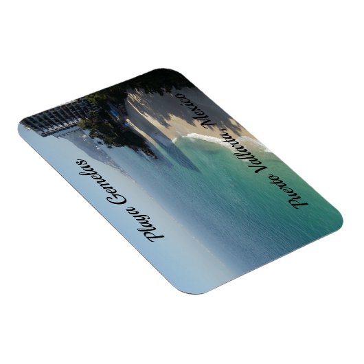 Türkisfarbener Sandstrand Magnet (Rechte Seite)